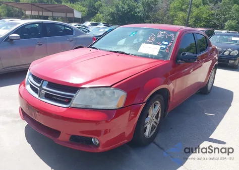 2013 Dodge Avenger Sxt from USA, damaged, VIN 1C3CDZCB9DN553827